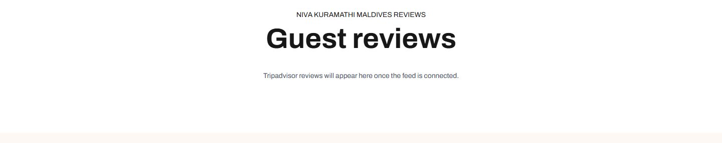 The reviews band: a heading with the independently collected score and review count under it.